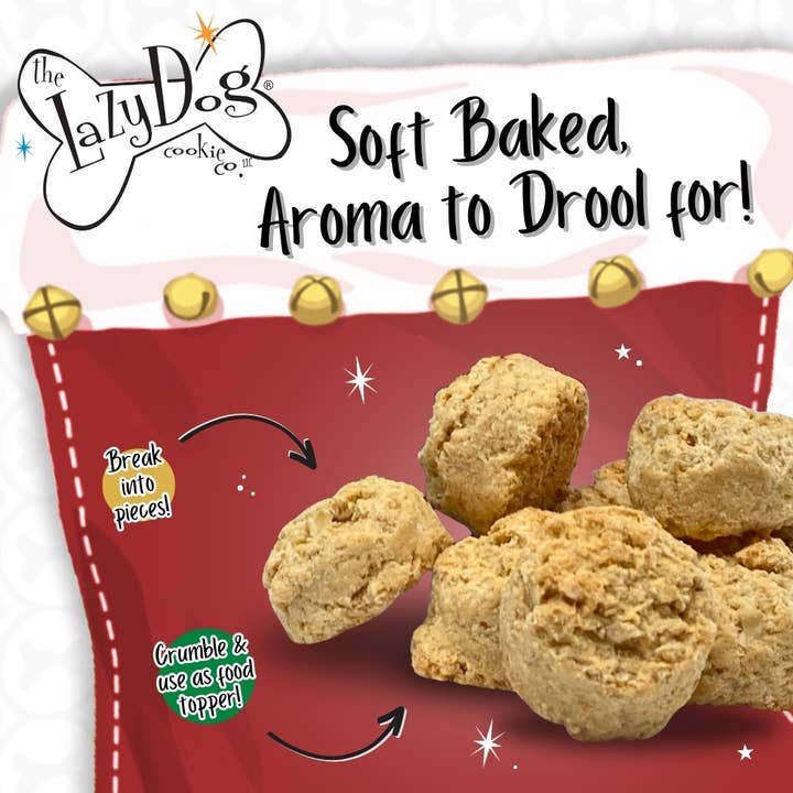 The Lazy Dog Cookie Co., Inc. - Wholesale Pet Treats - Dog - Vanilla Shortbread Stocking1