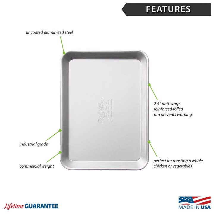 Rada Cutlery - Wholesale Pan - Quarter Sheet Pan2