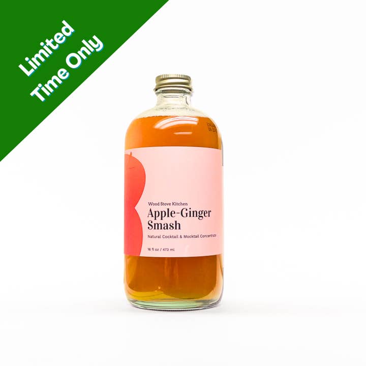 Apple-Ginger Smash Mixer, 16 fl oz: LIMITED TIME ONLY for wholesale by Wood Stove Kitchen