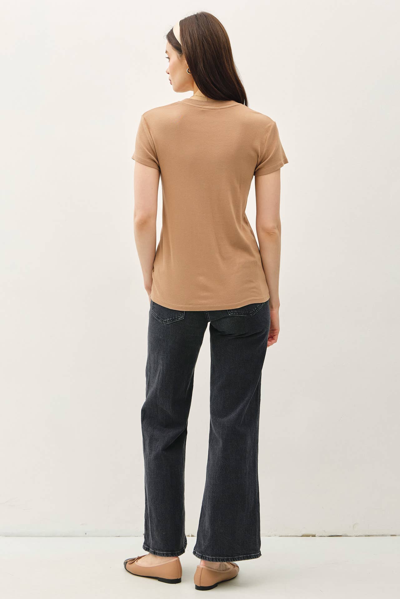 Be Cool - Wholesale T-Shirt - Women's - CLASSIC V-NECK SHORT SLEEVE SLIM T-SHIRT16