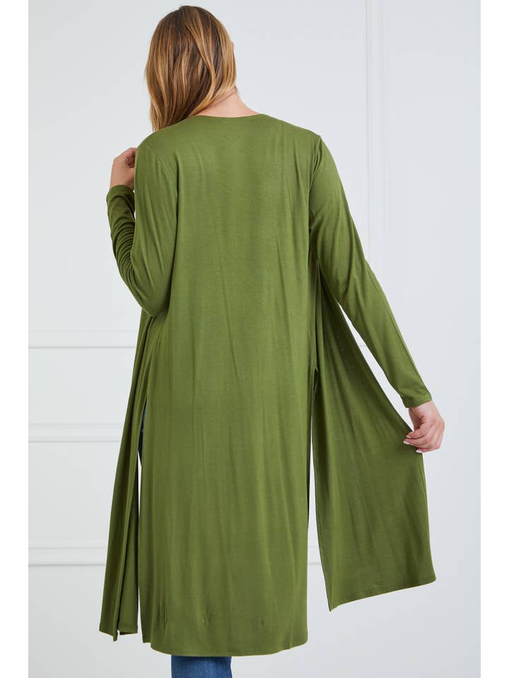 Chris & Carol Apparel - Wholesale Cardigan - Women's - KNIT LONG SLEEVE CARDIGAN