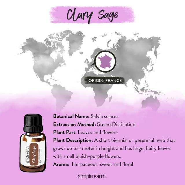 Simply Earth - Wholesale Essential Oil - Clary Sage Essential Oil 15ml4