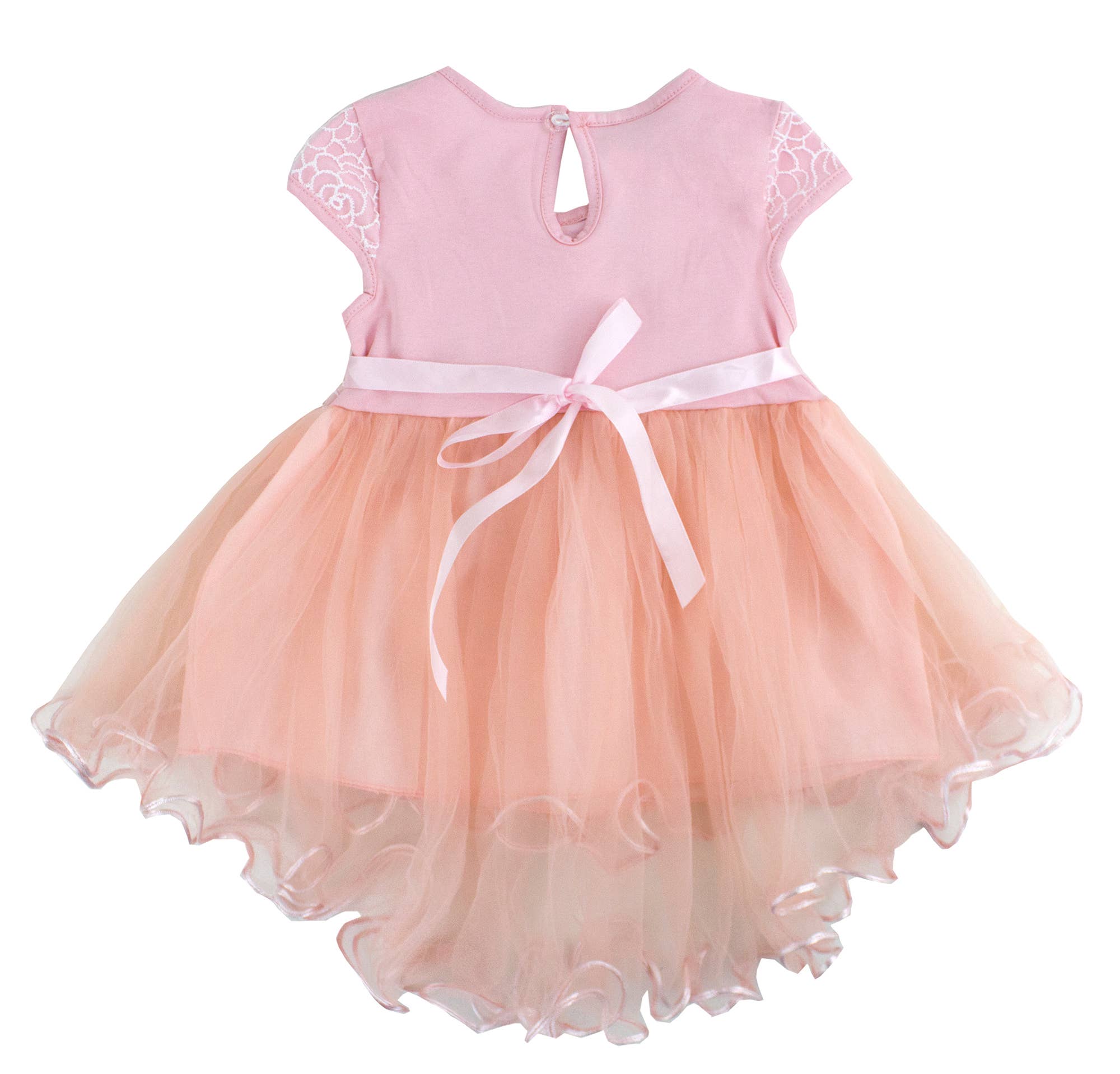 Fennco Styles - Wholesale Dress - Baby - Lace Tulle Baby Flower Girl Dress 18