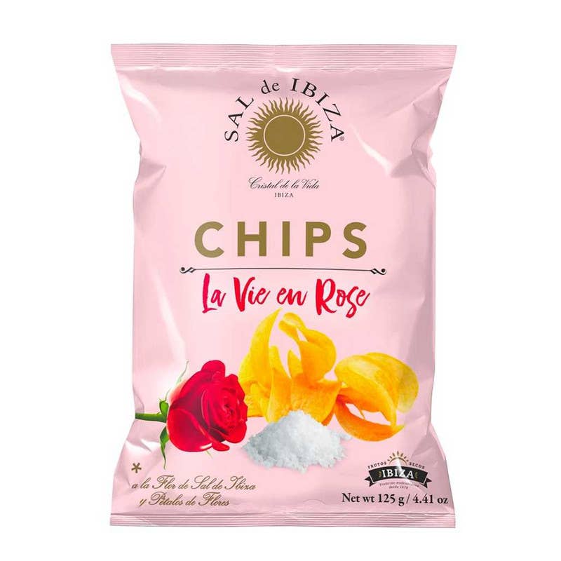 LE GOURMET CENTRAL - Vente Chips - Croustilles Sal de Ibiza « La Vie en Rose »0