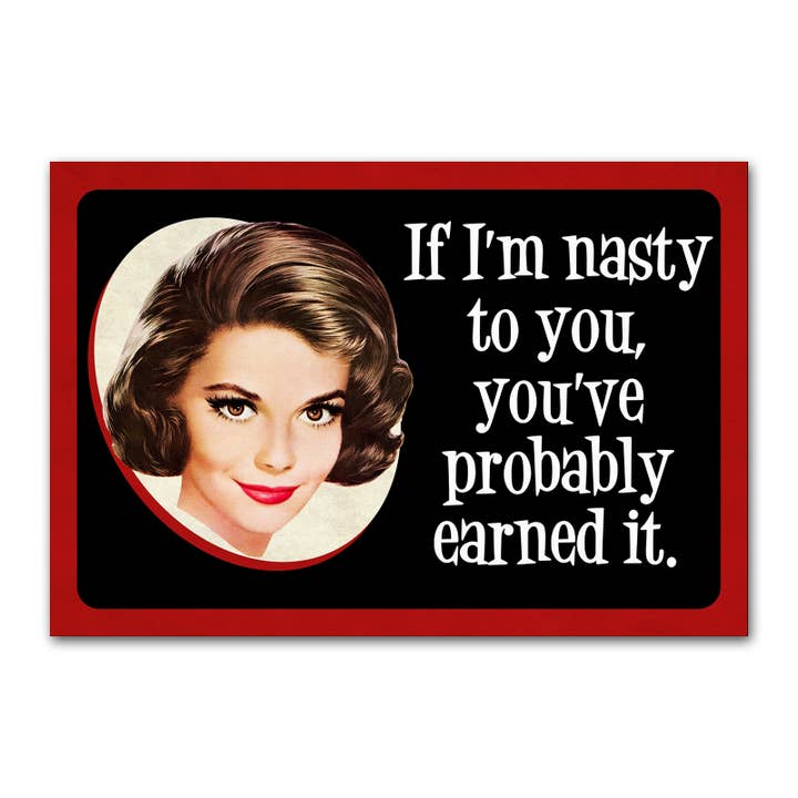 M317 - Imán divertido para nevera para venta al por mayor de Magik Missile