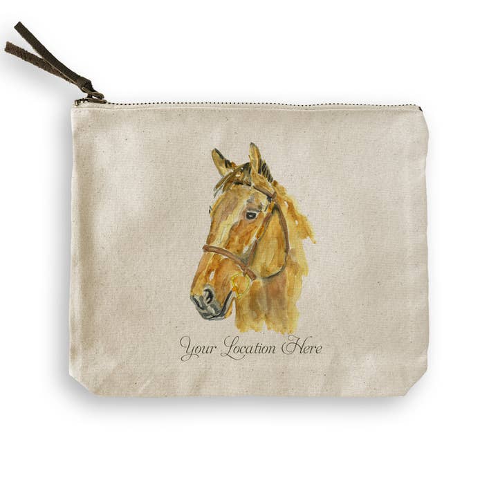 French Graffiti - Wholesale Tea Towel - Horse Head with Location7