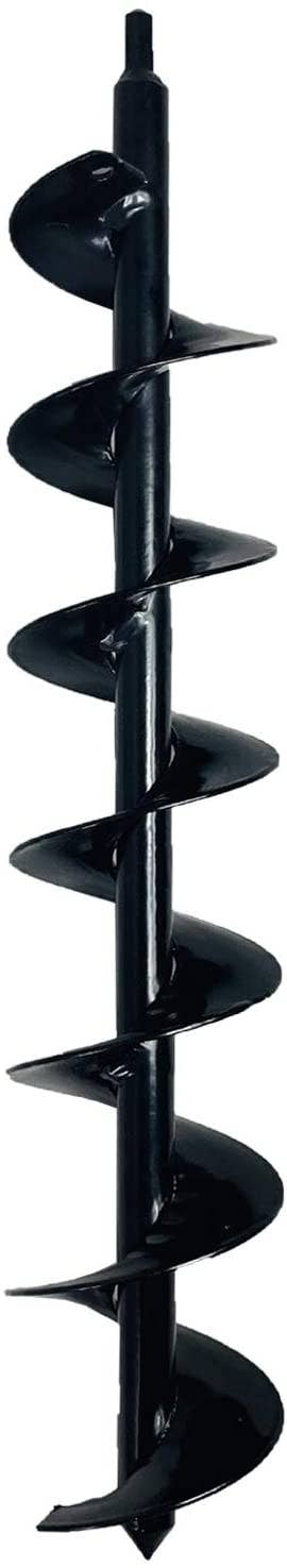 Ashman Online - Wholesale Garden Tool - Ashman 24 inch Auger  Made of heavy duty steel and has a 24 inch long helical screw blade.6
