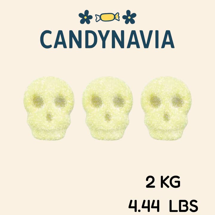 Candynavia - Wholesale Gummy - Skumiga Tropiska Skallar - Svenskt Godis