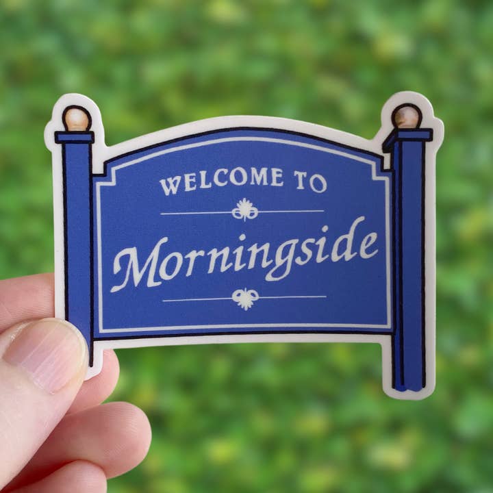 Morningside Neighborhood Sign for wholesale by Squirrel Hill Design and Craft