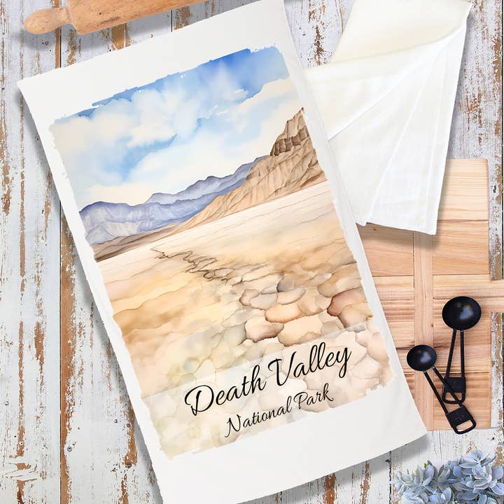 Avery Lane Gifts - Wholesale Tea Towel - Death Valley National Park California Terry Cloth Towel