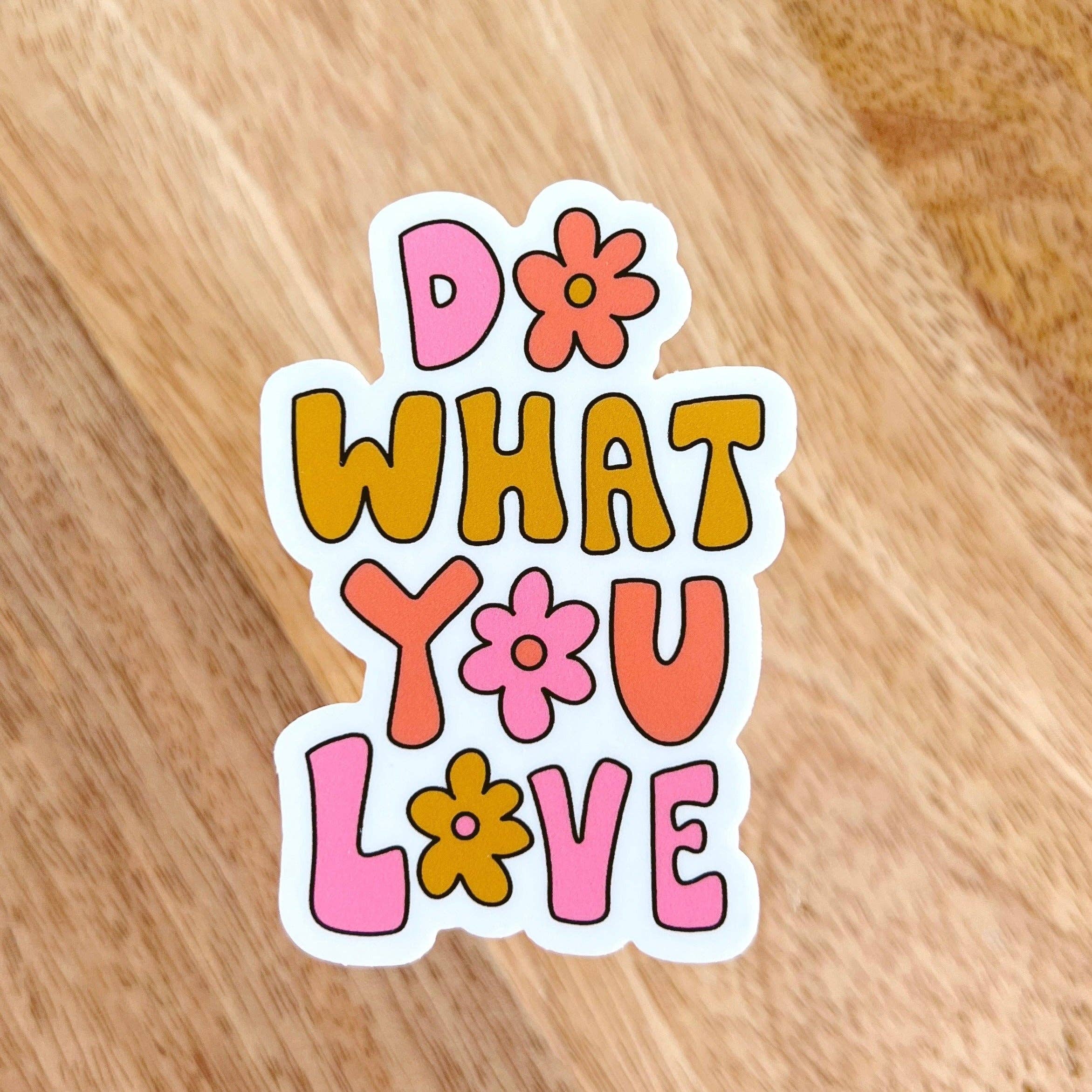 Elle Nicole - Wholesale Sticker - What U Love Sticker