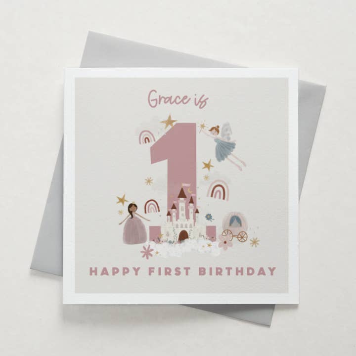 Princess Birthday Card for wholesale by Little M