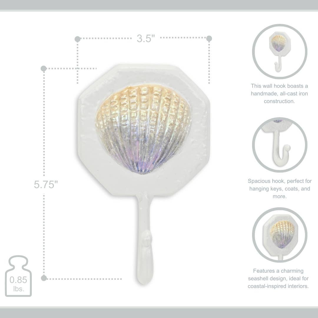 Cheungs Home Decor - Wholesale Wall Hook - Solva Coastal Colored Cast Iron Wall Hook18