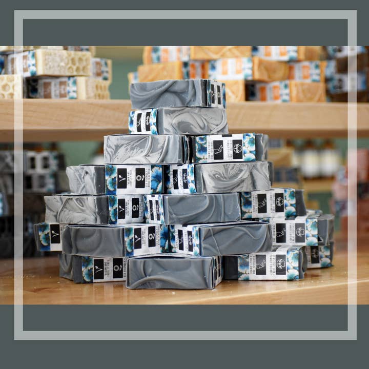 Bar Soap: Tea Tree Charcoal for wholesale by Tiani Body Care