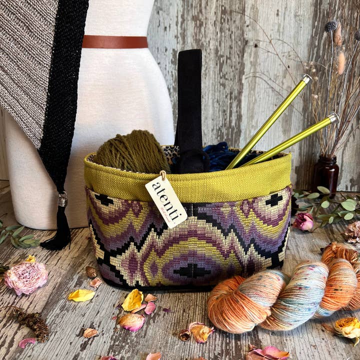 Atenti - Wholesale Tote Bag - Women's - Ziggy Purple Caddy