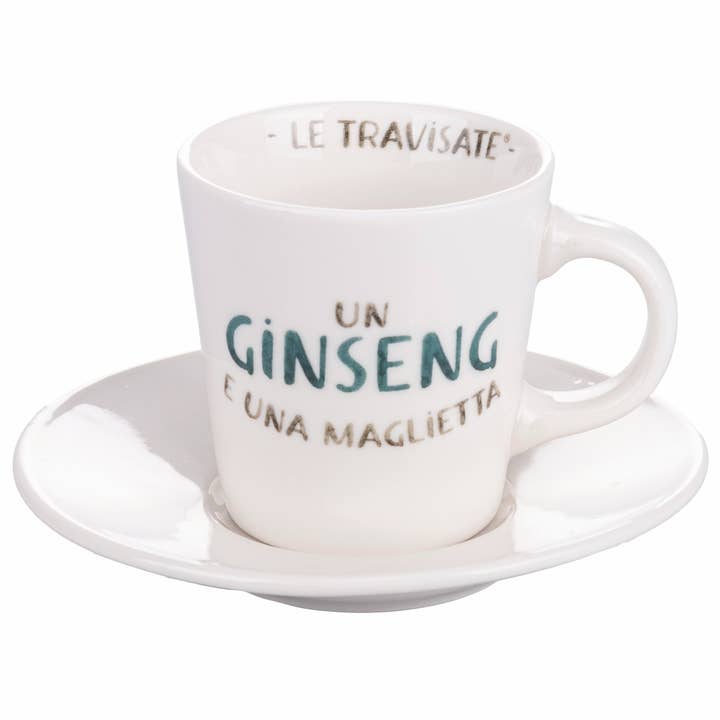 As Tazzinas Distorcidas C/ Pires Ginseng 90ML por atacado de VdE Tivoli 1996