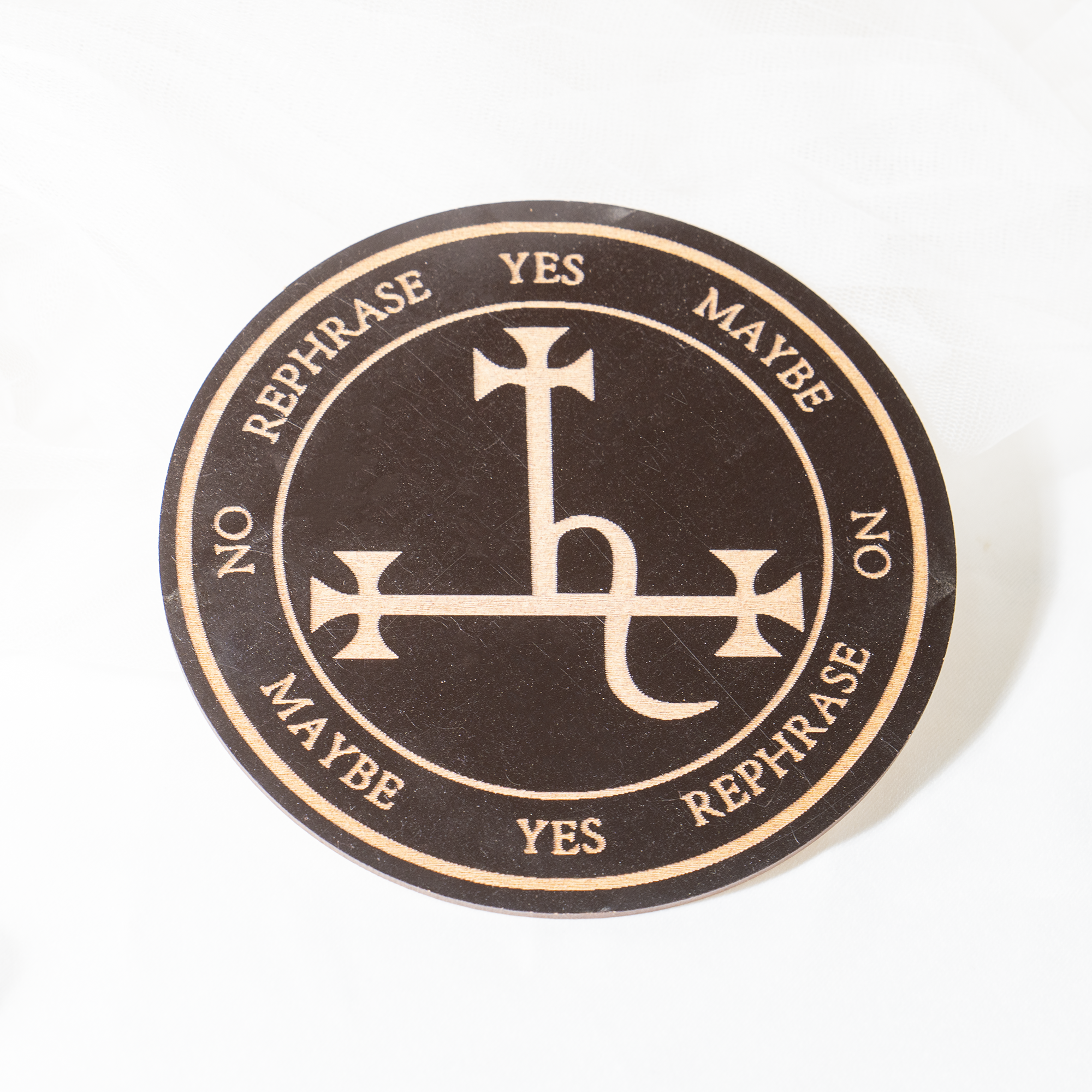 Soothing Crystals - Wholesale Meditation Supplies - 6" Lilith Sigil Altar | Pendulum Board |Feminine Sigil Board6