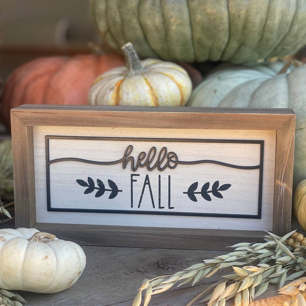 Collins Painting & Design - Vente Pancarte - CA-5157 - Cadre laser pour automne/Halloween (réversible)2