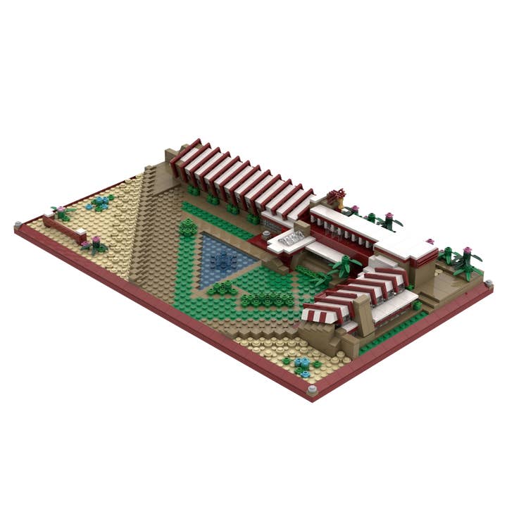 The Atom Brick – Großhandel Baukasten – Kinder – Der Atomstein Frank Lloyd Wright Taliesin West