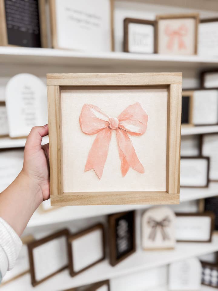 Soft Pink Bow | Valentine's 2026 for wholesale by Lily and Sparrow