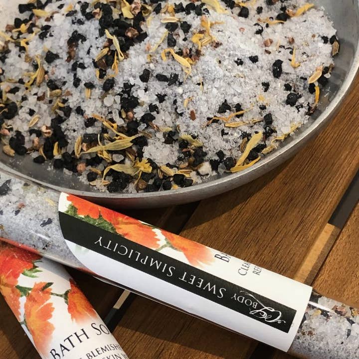 Calla Lily Cosmetics - Wholesale Bath salts - Sweet Simplicity Soak Bath Salts4