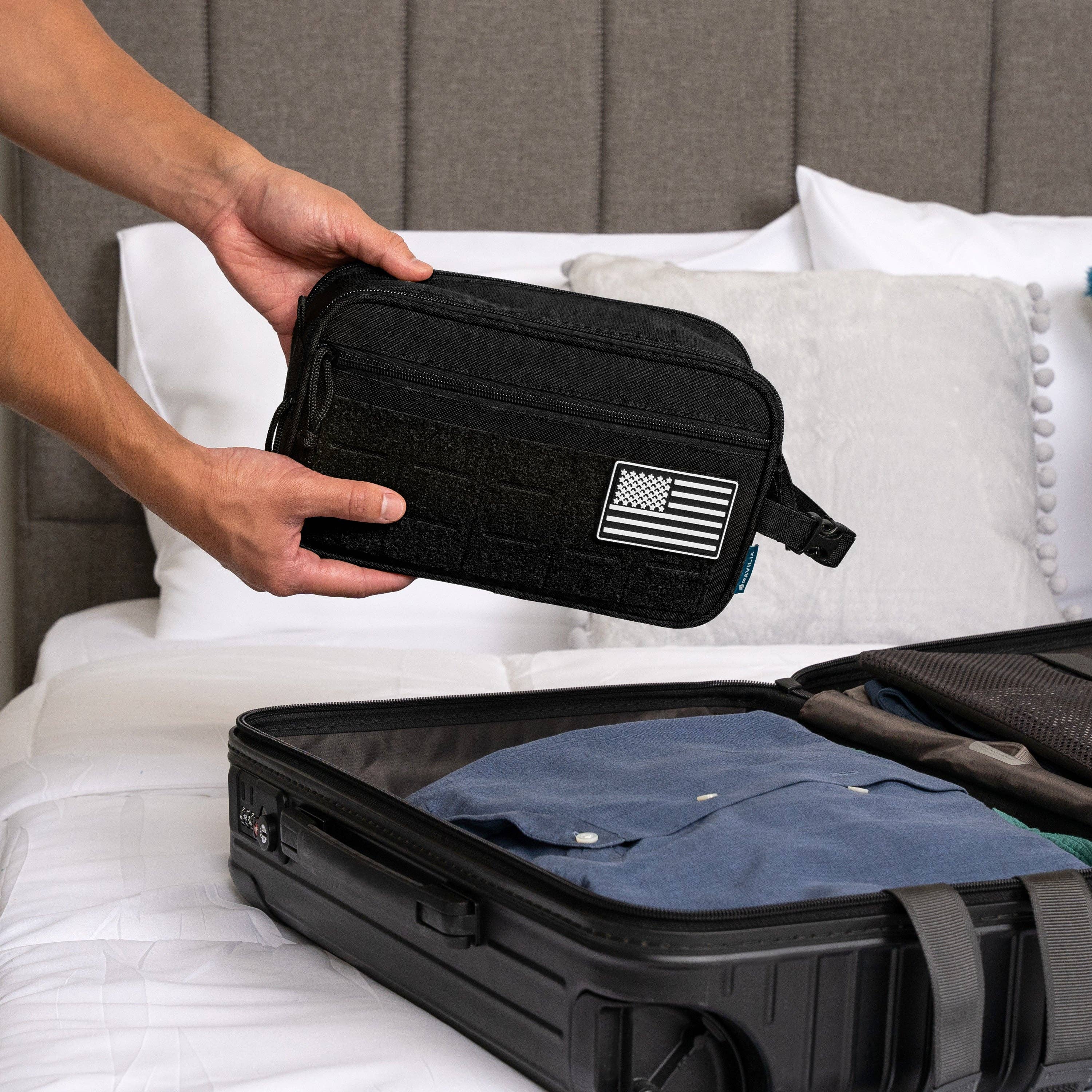 Pavilia - Venta al por mayor Neceser - Hombre - Bolsa de Aseo Táctica Militar15