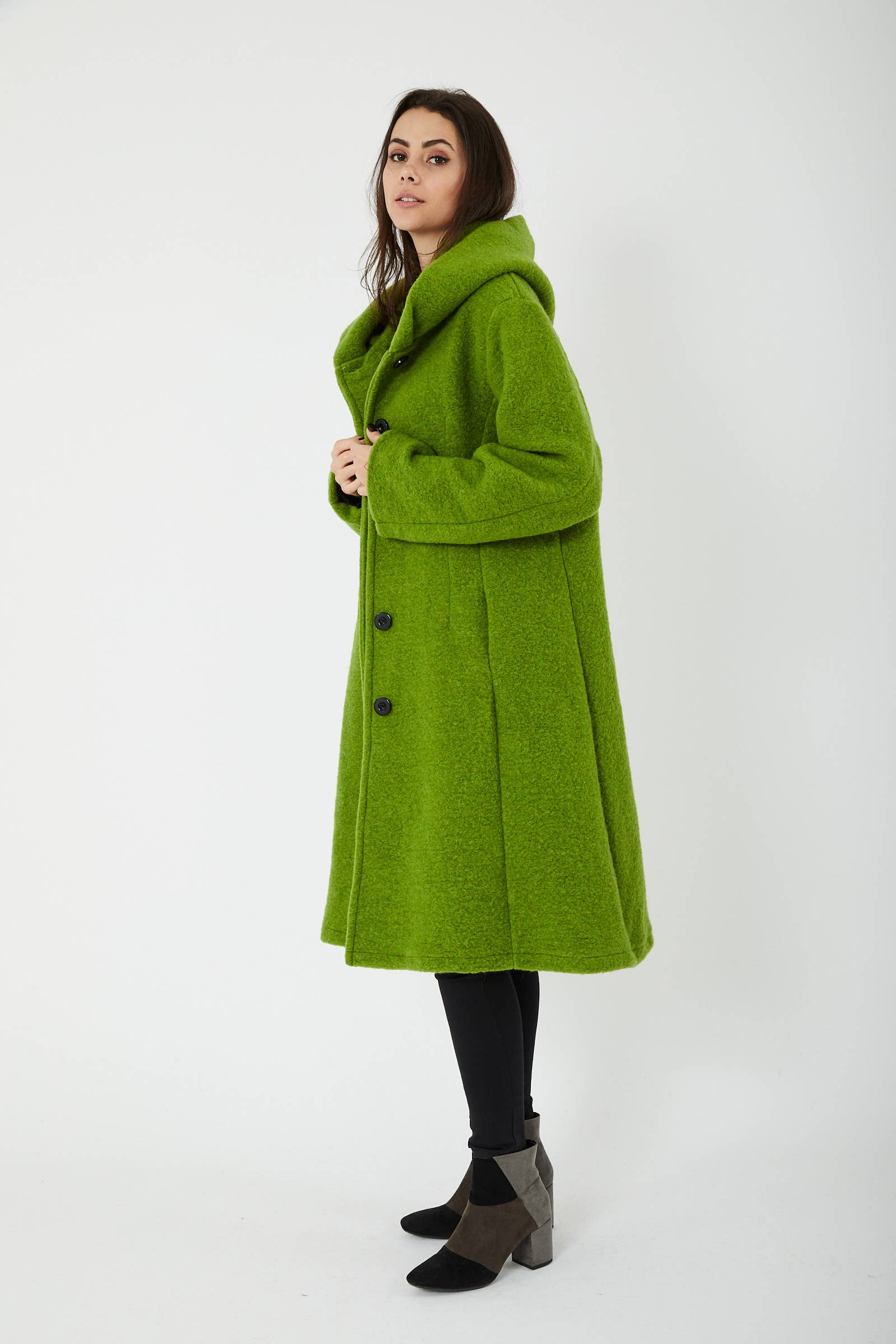 ORNELLA PARIS - Wholesale Coat - Women's - BLL-M4206 wool blend coat21