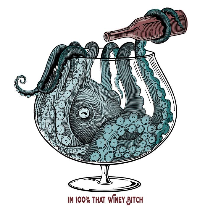 Ales to Trails - Wholesale Sticker - Winey Bitch Decal