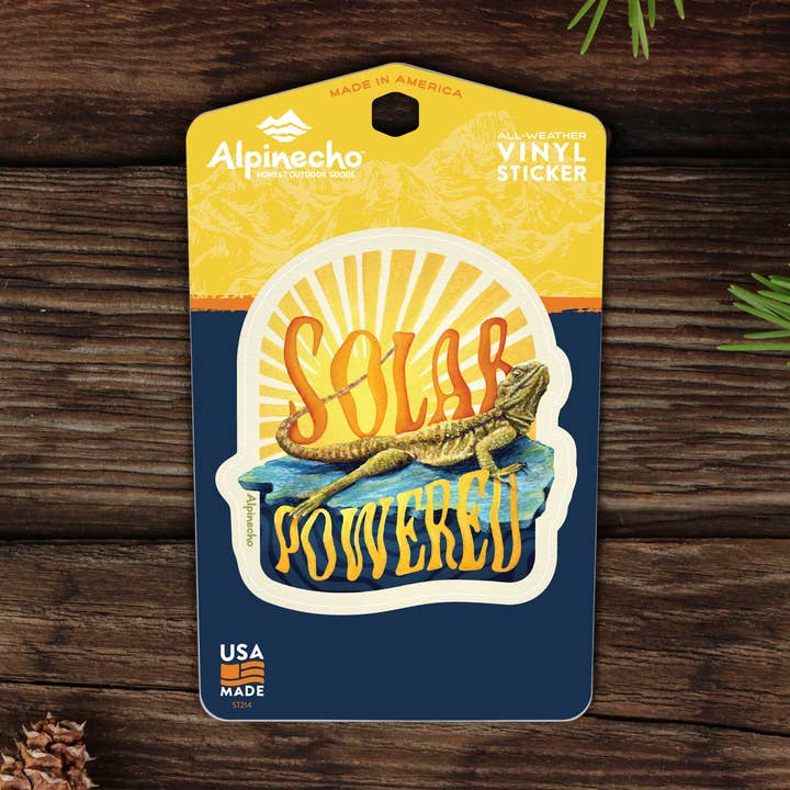 Alpinecho - Wholesale Sticker - Solar Powered Lizard Sticker