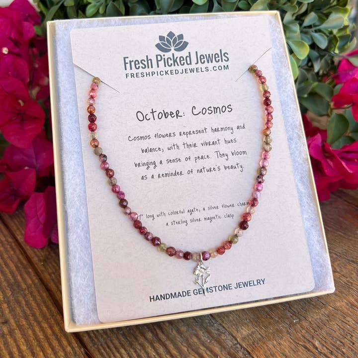 Fresh Picked Jewels - Wholesale Beaded/Pearl Necklace - EverBloom Gemstone Necklace9