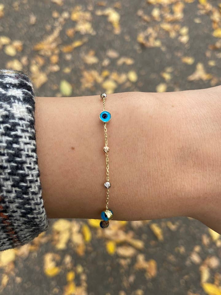 Evil Eye Bracelet,High-Quality Gold Direct from Manufacturer for wholesale by Gider Jewelry