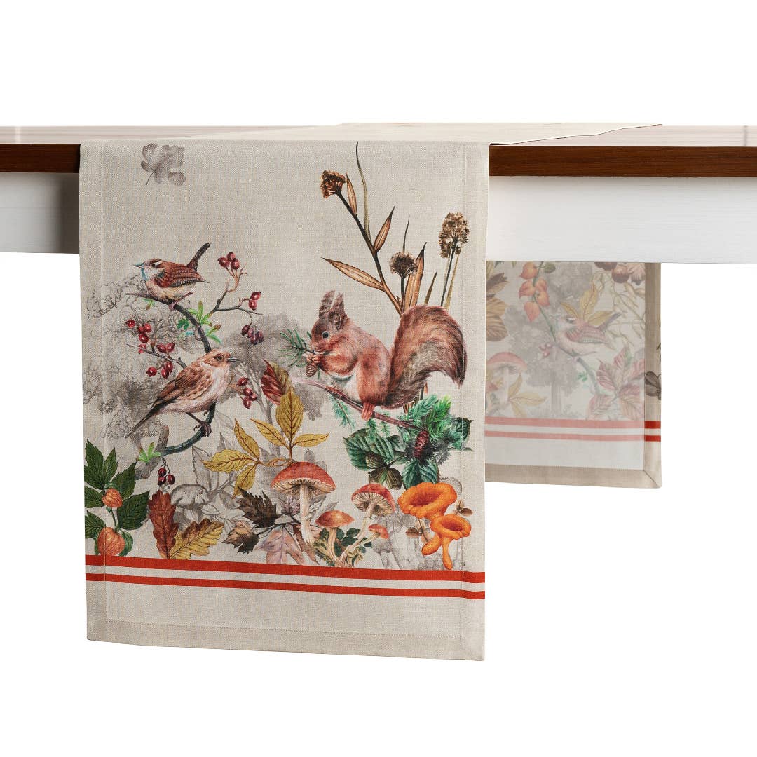 Maison d'Hermine - Design in Every Thread - Wholesale Table Runner - Table Runner 100% Cotton - Single Layer - Recolte Fall6