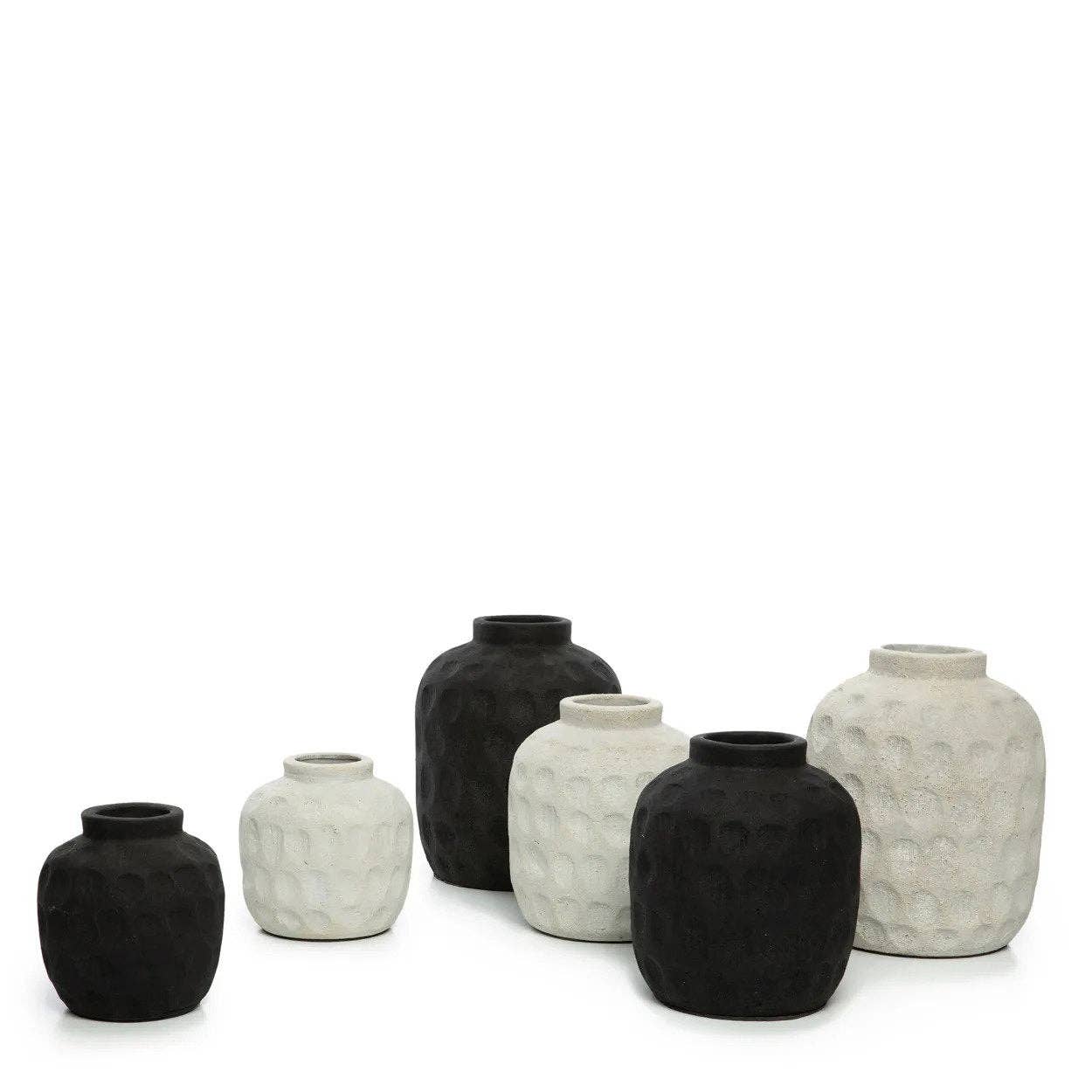Bazar Bizar Living - Wholesale Vase - The Trendy Vase - Black - S4