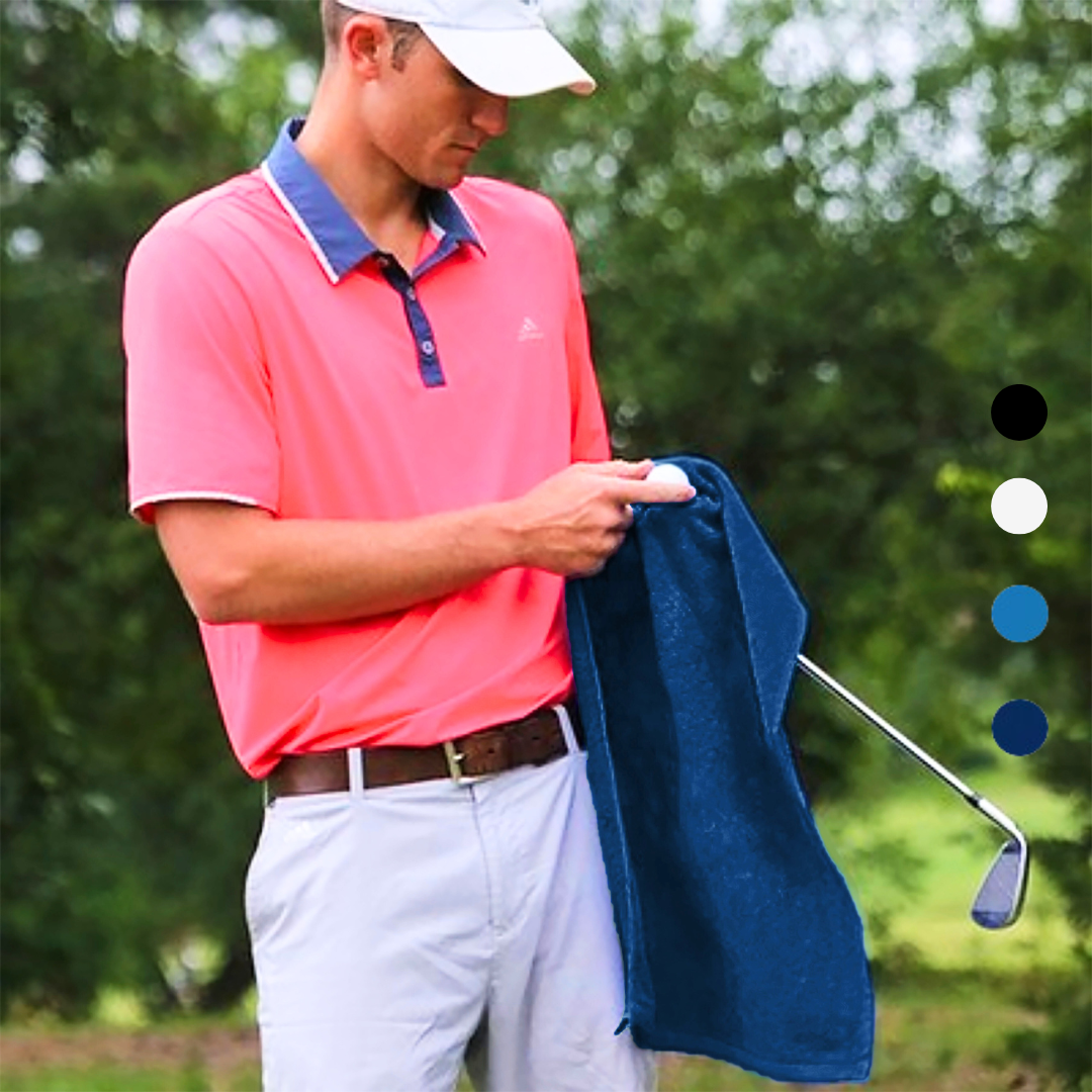 Pro Towels - Wholesale Sports Towel - Velour Fingertip Golf Towel: 100% Cotton Terry Velour7