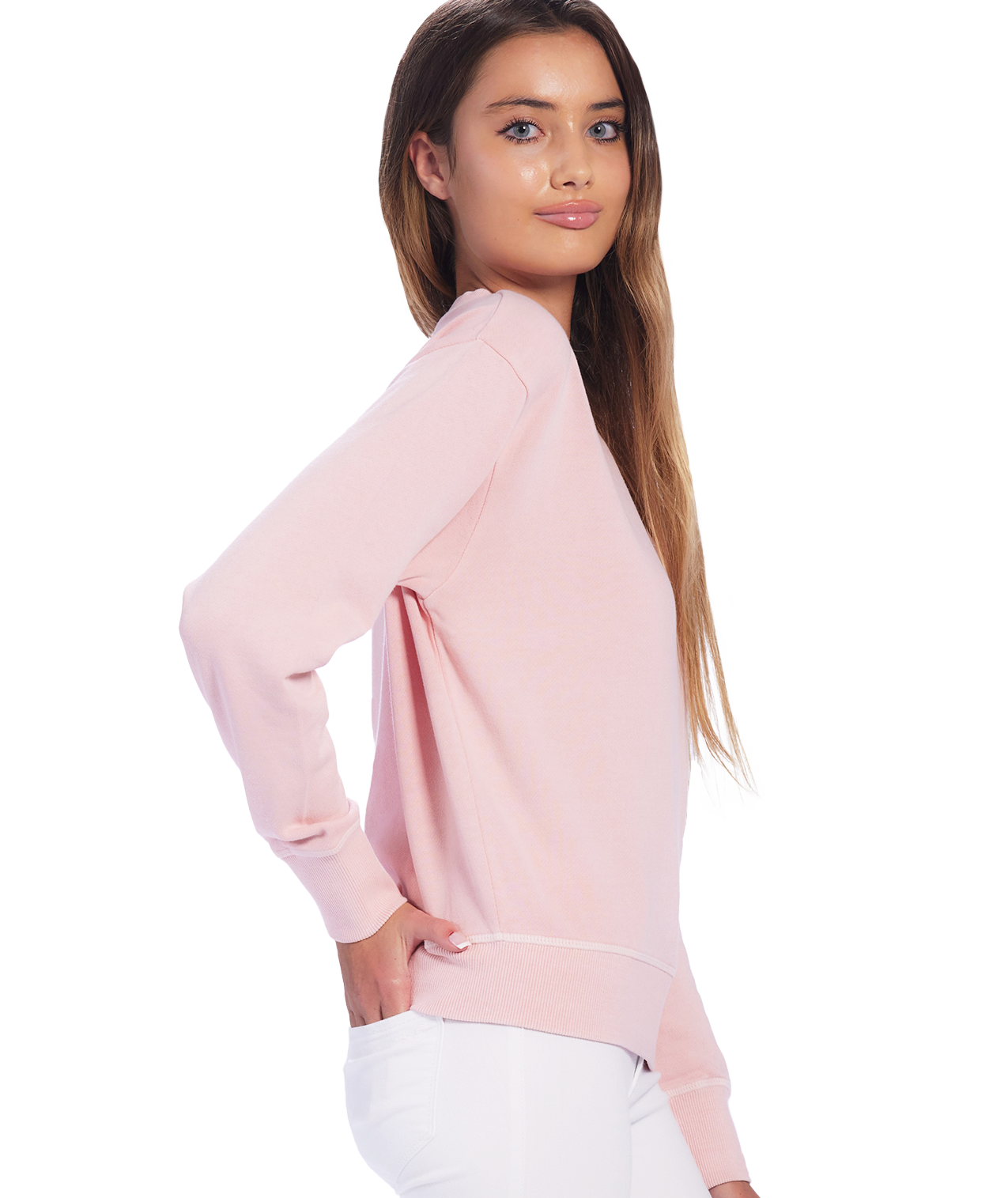 U.S. Apparel - Wholesale Sweatshirt - Women's - Ladies Garment Dyed Crew Fleece18