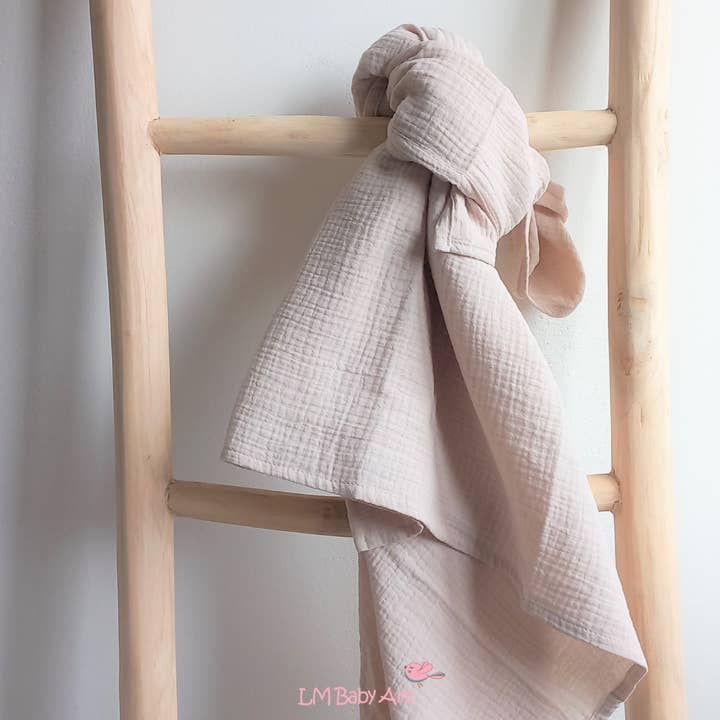Hidrofiele swaddledoek XL - Areia - 120x120cm por atacado de lm baby art