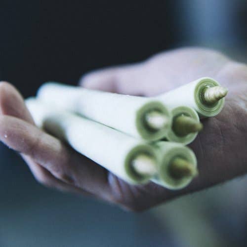 WAROSOKU DAIYO - Wholesale Tapered Candle/Candlestick - Sumac Wax Candle White No.16