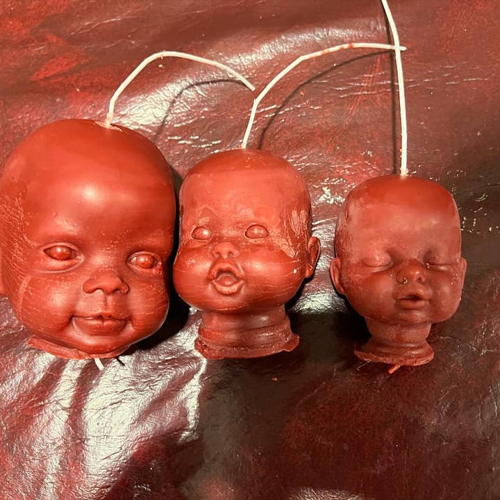Susan Schomigs Creations - Wholesale Novelty Candle - Medium Baby Head
