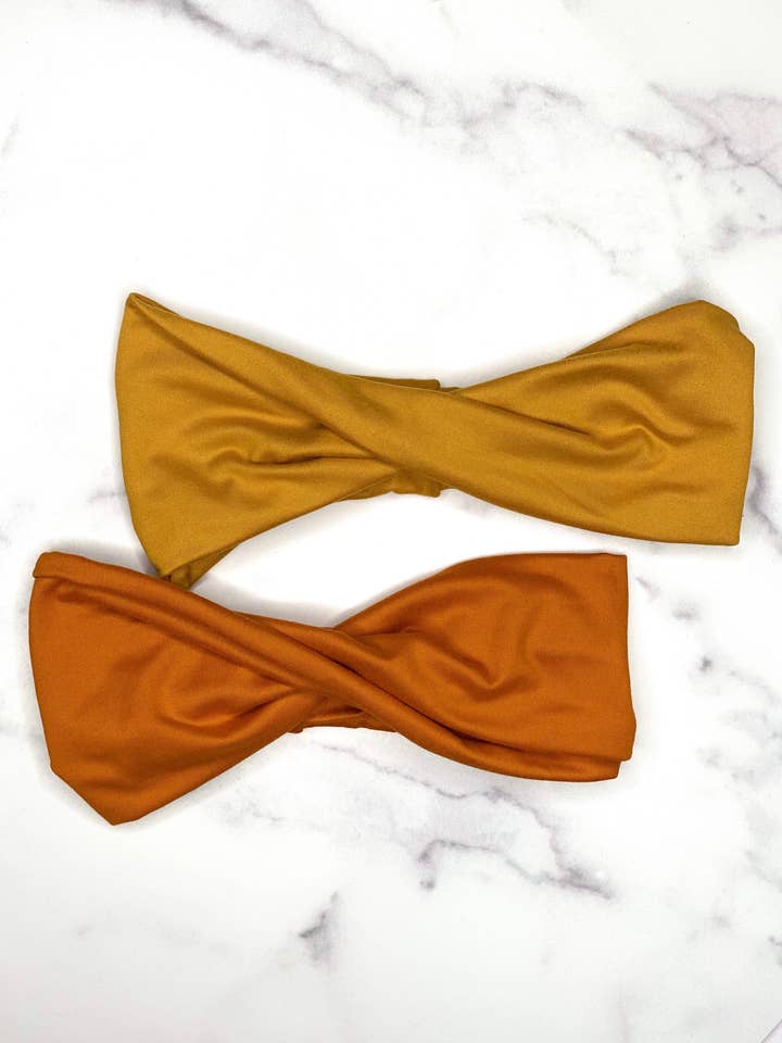 Twist hovedindpakninger for engroshandel hos MandaBees Headbands