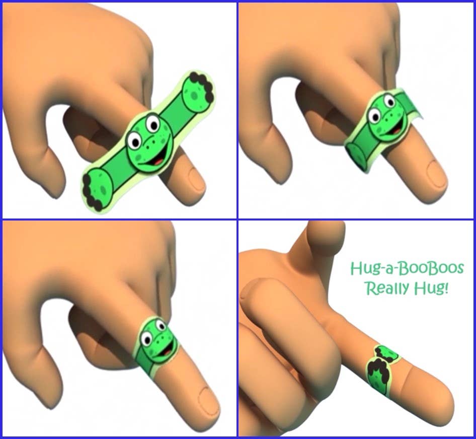 Hug-a-BooBoo - Wholesale Bandaids/Bandages - Kids & Baby - Hug-a-BooBoo PREHISTORIC "Hugging" Bandages 100ct Box3