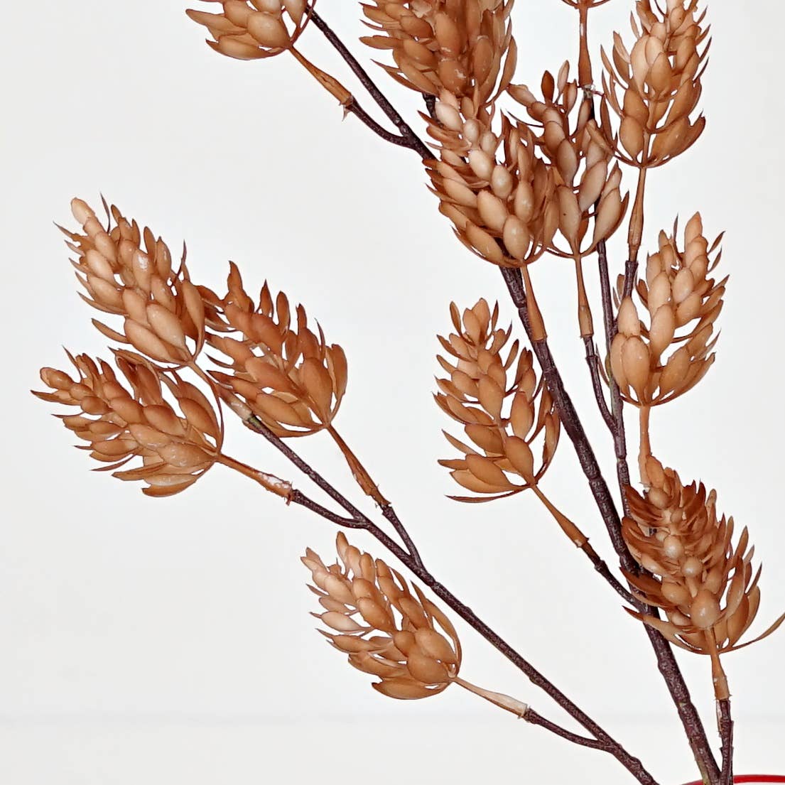 Impressive Enterprises, Inc. - Wholesale Artificial Flowers - 530125- 24in Spray-Mix Hops-Latte4