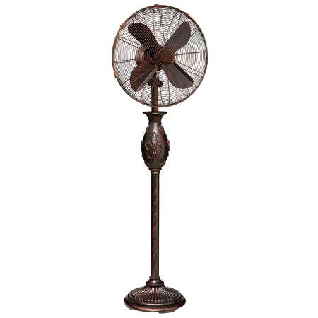 Ventilatore da pavimento - Fleur De Lis per la vendita all'ingrosso da parte di DecoBreeze