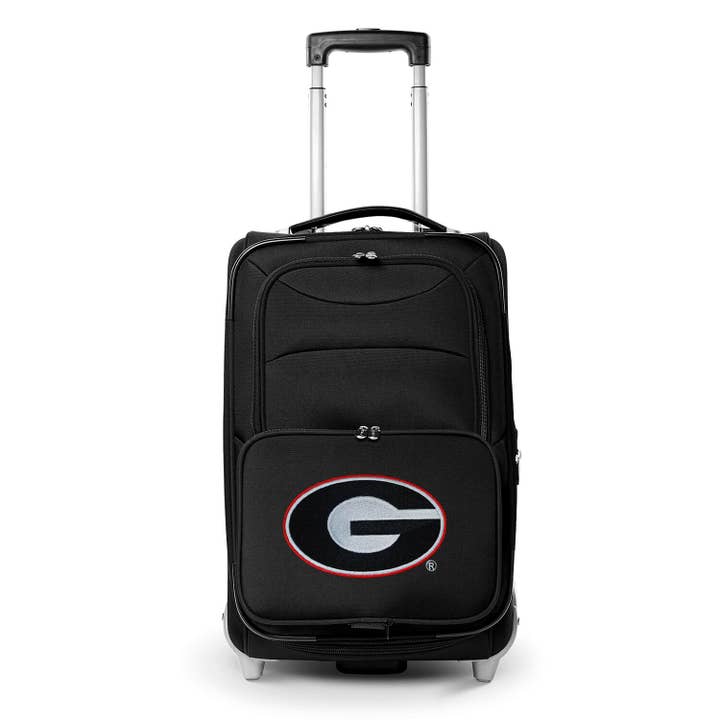 NCAA Georgia Bulldogs 21" Carry-On Rolling Soft side for wholesale by Mojo Licensing