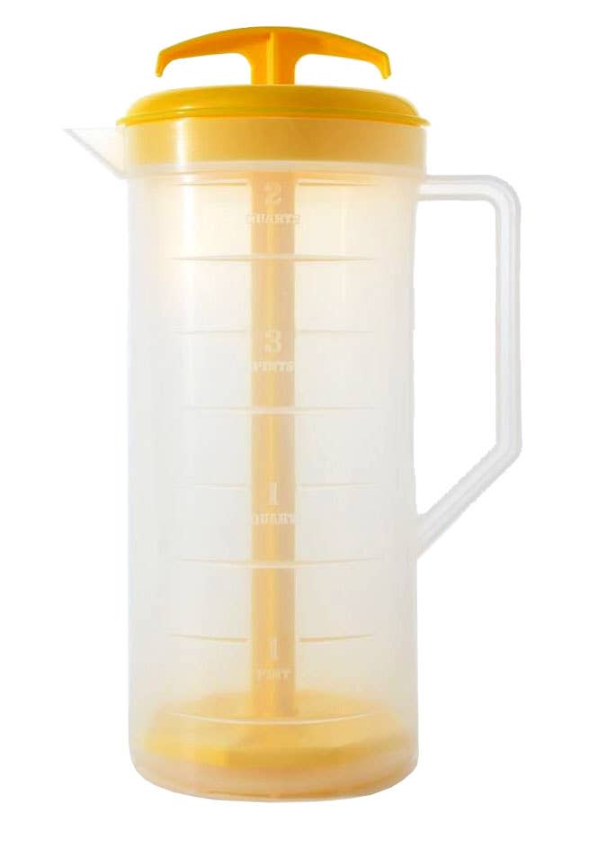 JBK Pottery – wholesale Pitcher – Mixing Pitcher - 2 Quart Capacity - Yellow0