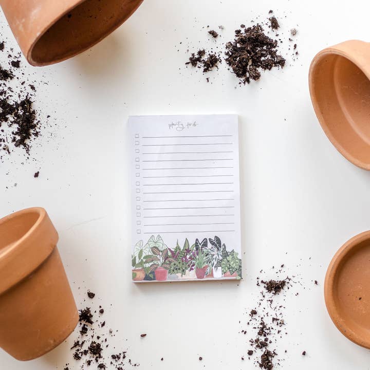 1canoe2 | One Canoe Two Paper Co. - Vente Blocs-notes - Bloc-notes Planty To Do pour plantes d'intérieur2