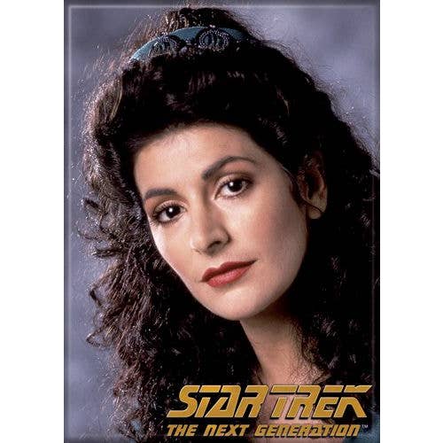 Ata-Boy - Wholesale Magnet - Star Trek Deanna Troy Magnet 2.5" x 3.5"