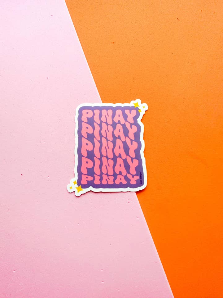 Pinay Pinoy Vinyl Sticker for wholesale by Nuoc Mami