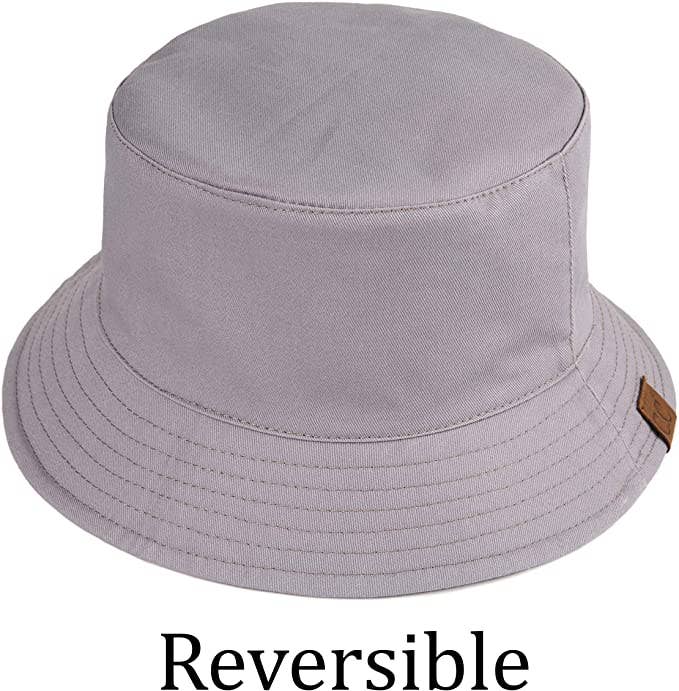 Funky Junque - Wholesale Bucket Hat - Unisex - Reversible Bucket Hat (Tie Dye/Grey)1