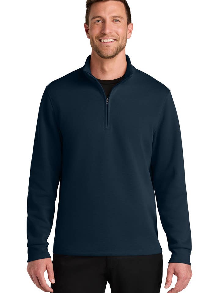 Ink Tees Custom Tshirts - Wholesale T-shirt – men's - Ink Tees Custom T-Shirt Personalized Print, Premium Quality, Fast Turnaround, Multiple Colors Port Authority Wearever Signature Double Pique 1/4-Zip K2102