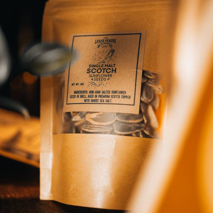 Licker Pickers Toothpicks - Wholesale Nuts - Premium Scotch Sunflower Seeds - 2oz-4oz Bag8